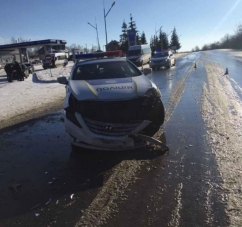 У Чернівцях – знову ДТП за участі патрульної поліції