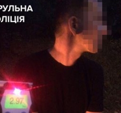 2,97  замість дозволених 0,2 – в такому стані затримали водія з Чернівців