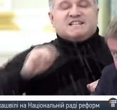 Конфликт министра МВД и Саакашвили