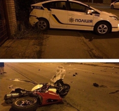 У Чернівцях внаслідок переслідування поліцією загинув мотоцикліст