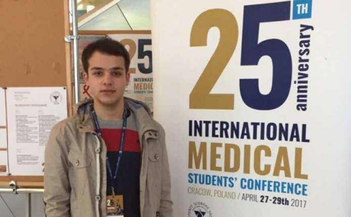 Студент-медик з Чернівців – призер Міжнародної конференції в Польщі