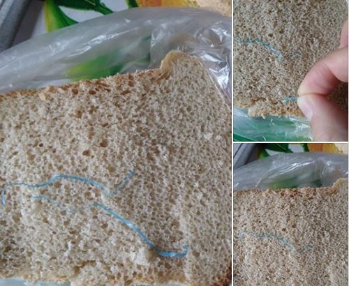 Чернівчанка знайшла поліетилен у буханці хліба